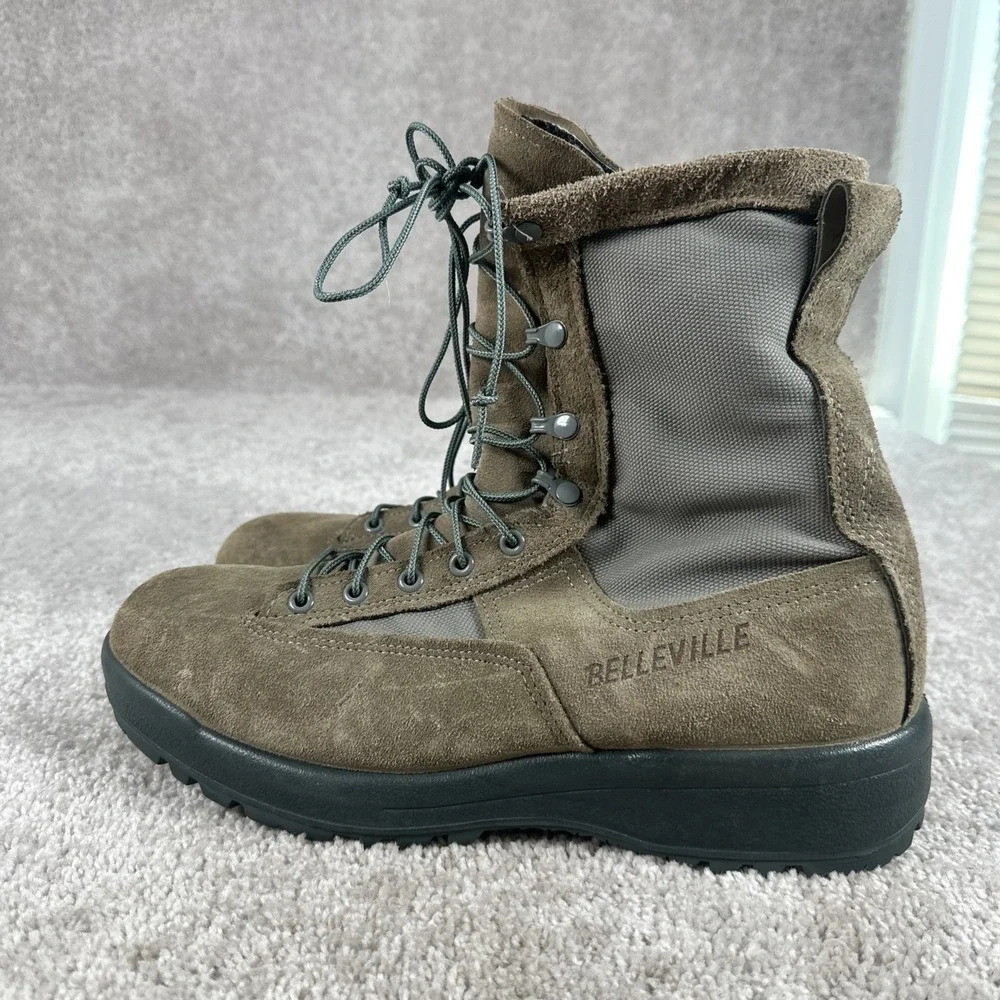 Belleville 690 Mens 12.5 R Air Force Flight Boots Sage Green Gore-Tex Vibram USA
